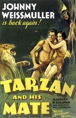 Фильмография Джонни Вайсмюллер. Тарзан / Johnny Weissmuller s Filmography. Tarzan 